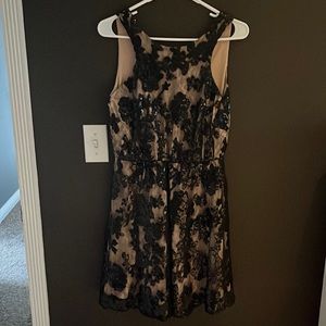 Formal dress with sequins